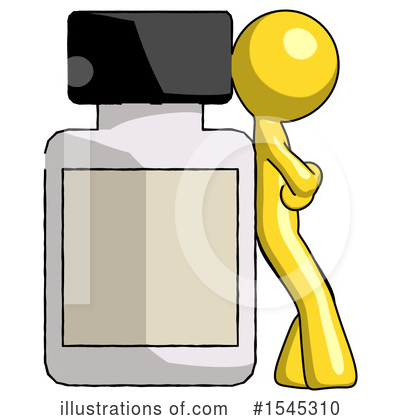 Royalty-Free (RF) Yellow Design Mascot Clipart Illustration by Leo Blanchette - Stock Sample #1545310