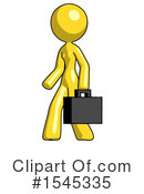 Yellow Design Mascot Clipart #1545335 by Leo Blanchette