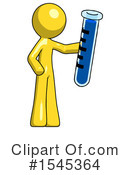 Yellow Design Mascot Clipart #1545364 by Leo Blanchette