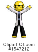 Yellow  Design Mascot Clipart #1547212 by Leo Blanchette