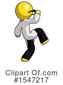Yellow  Design Mascot Clipart #1547217 by Leo Blanchette