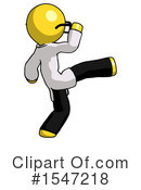 Yellow  Design Mascot Clipart #1547218 by Leo Blanchette