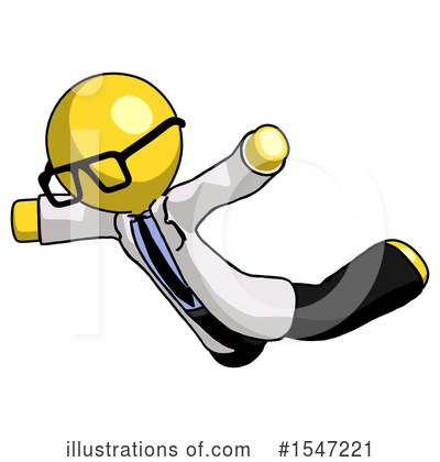 Royalty-Free (RF) Yellow  Design Mascot Clipart Illustration by Leo Blanchette - Stock Sample #1547221