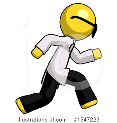 Royalty-Free (RF) Yellow  Design Mascot Clipart Illustration by Leo Blanchette - Stock Sample #1547223