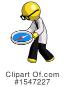 Yellow  Design Mascot Clipart #1547227 by Leo Blanchette