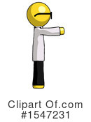 Yellow  Design Mascot Clipart #1547231 by Leo Blanchette