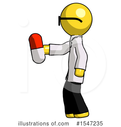 Royalty-Free (RF) Yellow  Design Mascot Clipart Illustration by Leo Blanchette - Stock Sample #1547235