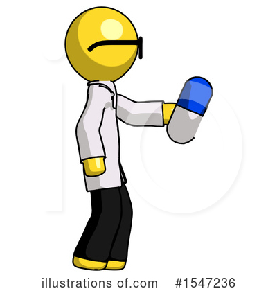 Royalty-Free (RF) Yellow  Design Mascot Clipart Illustration by Leo Blanchette - Stock Sample #1547236