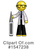 Yellow  Design Mascot Clipart #1547238 by Leo Blanchette