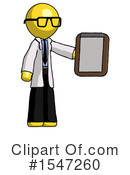 Yellow  Design Mascot Clipart #1547260 by Leo Blanchette