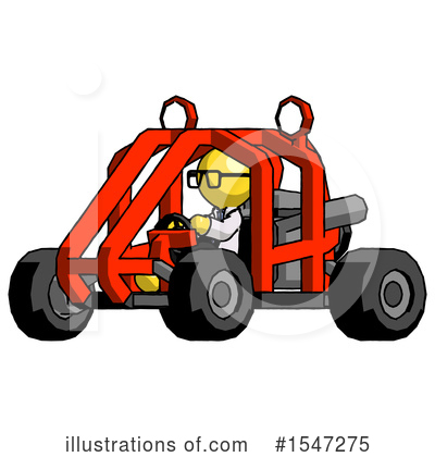 Royalty-Free (RF) Yellow  Design Mascot Clipart Illustration by Leo Blanchette - Stock Sample #1547275