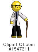 Yellow  Design Mascot Clipart #1547311 by Leo Blanchette