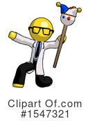 Yellow  Design Mascot Clipart #1547321 by Leo Blanchette