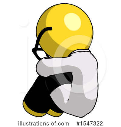 Royalty-Free (RF) Yellow  Design Mascot Clipart Illustration by Leo Blanchette - Stock Sample #1547322