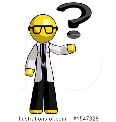 Royalty-Free (RF) Yellow  Design Mascot Clipart Illustration by Leo Blanchette - Stock Sample #1547328