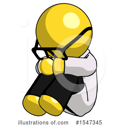Royalty-Free (RF) Yellow  Design Mascot Clipart Illustration by Leo Blanchette - Stock Sample #1547345