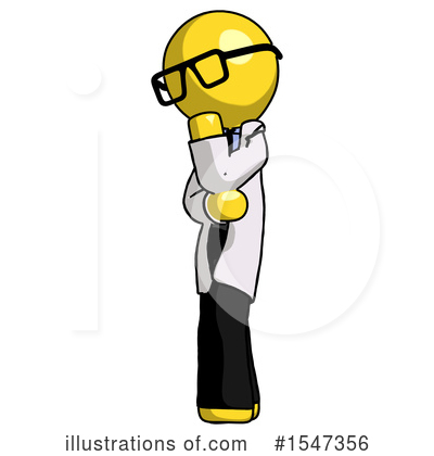Royalty-Free (RF) Yellow  Design Mascot Clipart Illustration by Leo Blanchette - Stock Sample #1547356