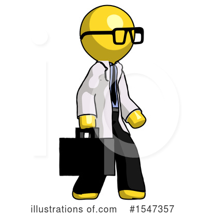 Royalty-Free (RF) Yellow  Design Mascot Clipart Illustration by Leo Blanchette - Stock Sample #1547357