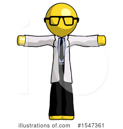 Royalty-Free (RF) Yellow  Design Mascot Clipart Illustration by Leo Blanchette - Stock Sample #1547361
