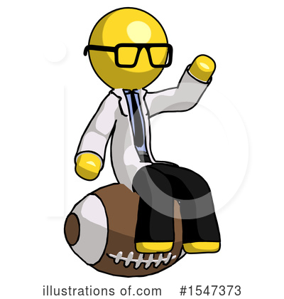 Royalty-Free (RF) Yellow  Design Mascot Clipart Illustration by Leo Blanchette - Stock Sample #1547373