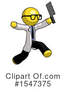 Yellow  Design Mascot Clipart #1547375 by Leo Blanchette
