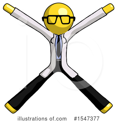 Royalty-Free (RF) Yellow  Design Mascot Clipart Illustration by Leo Blanchette - Stock Sample #1547377