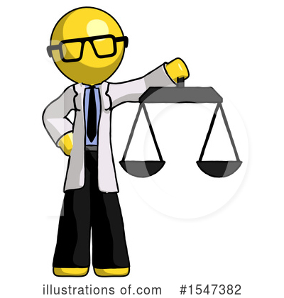 Royalty-Free (RF) Yellow  Design Mascot Clipart Illustration by Leo Blanchette - Stock Sample #1547382