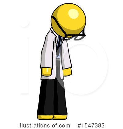 Royalty-Free (RF) Yellow  Design Mascot Clipart Illustration by Leo Blanchette - Stock Sample #1547383