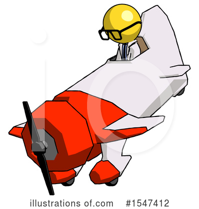Royalty-Free (RF) Yellow  Design Mascot Clipart Illustration by Leo Blanchette - Stock Sample #1547412