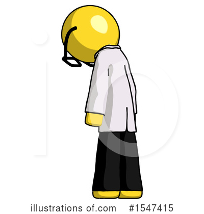 Royalty-Free (RF) Yellow  Design Mascot Clipart Illustration by Leo Blanchette - Stock Sample #1547415