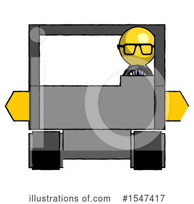 Royalty-Free (RF) Yellow  Design Mascot Clipart Illustration by Leo Blanchette - Stock Sample #1547417