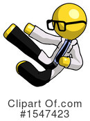 Yellow  Design Mascot Clipart #1547423 by Leo Blanchette