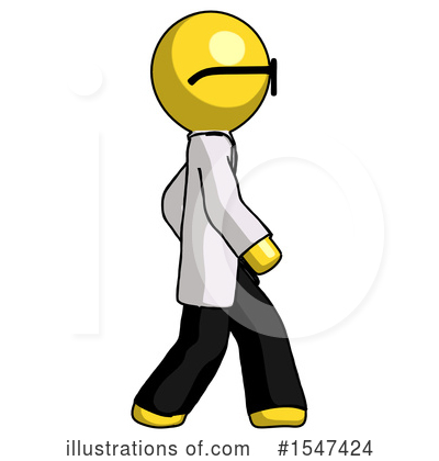 Royalty-Free (RF) Yellow  Design Mascot Clipart Illustration by Leo Blanchette - Stock Sample #1547424