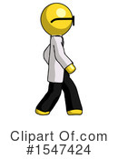 Yellow  Design Mascot Clipart #1547424 by Leo Blanchette