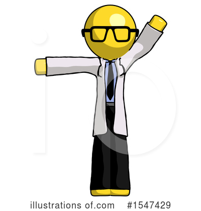 Royalty-Free (RF) Yellow  Design Mascot Clipart Illustration by Leo Blanchette - Stock Sample #1547429