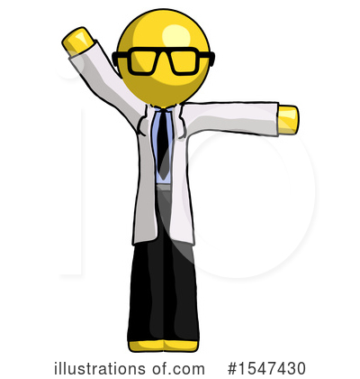 Royalty-Free (RF) Yellow  Design Mascot Clipart Illustration by Leo Blanchette - Stock Sample #1547430