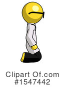Yellow  Design Mascot Clipart #1547442 by Leo Blanchette