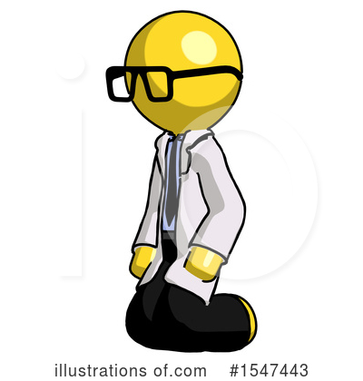 Royalty-Free (RF) Yellow  Design Mascot Clipart Illustration by Leo Blanchette - Stock Sample #1547443