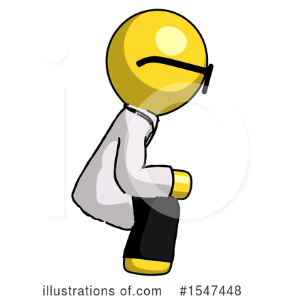 Royalty-Free (RF) Yellow  Design Mascot Clipart Illustration by Leo Blanchette - Stock Sample #1547448