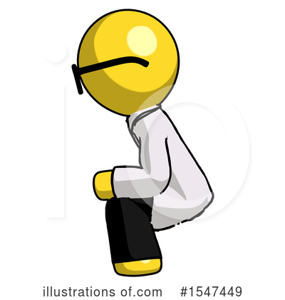 Royalty-Free (RF) Yellow  Design Mascot Clipart Illustration by Leo Blanchette - Stock Sample #1547449