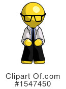 Yellow  Design Mascot Clipart #1547450 by Leo Blanchette