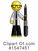 Yellow  Design Mascot Clipart #1547451 by Leo Blanchette