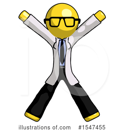 Royalty-Free (RF) Yellow  Design Mascot Clipart Illustration by Leo Blanchette - Stock Sample #1547455