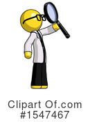Yellow  Design Mascot Clipart #1547467 by Leo Blanchette