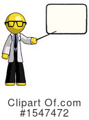 Yellow  Design Mascot Clipart #1547472 by Leo Blanchette