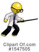 Yellow  Design Mascot Clipart #1547505 by Leo Blanchette
