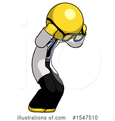Royalty-Free (RF) Yellow  Design Mascot Clipart Illustration by Leo Blanchette - Stock Sample #1547510