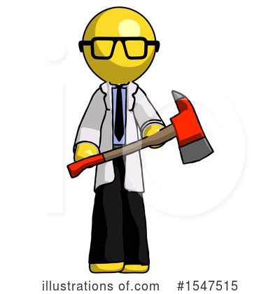 Royalty-Free (RF) Yellow  Design Mascot Clipart Illustration by Leo Blanchette - Stock Sample #1547515