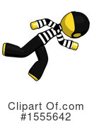 Yellow  Design Mascot Clipart #1555642 by Leo Blanchette