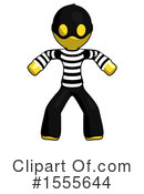 Yellow  Design Mascot Clipart #1555644 by Leo Blanchette